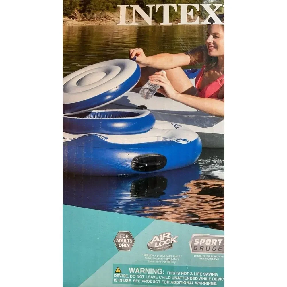 Intex Large Inflatable Cooler Intex | Kitchen | Intex Mega Chill Cooler Inflatable Floating One ...